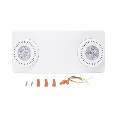 Luz de Emergencia Dual LED /520lm/uso rudo/montaje en pared o techo/batería de respaldo incluida imagen 4