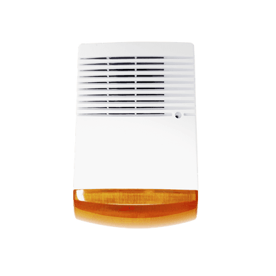 Sirena Estrobo para Exterior / 120 dB / IP65 / Luz Intermitente / Anti-Sabotaje