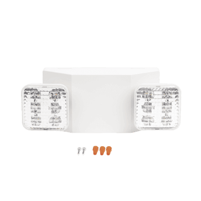 Luz LED de Emergencia Dual LED /150 lúmenes/Luz fría/Batería de Respaldo Incluida/Botón de test. imagen 5
