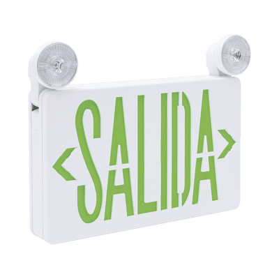 Letrero de Emergencia LED DUAL de SALIDA con Luz de Emergencia/Montaje Universal (pared, lateral o Techo)/Batería de Respaldo Incluida imagen 3