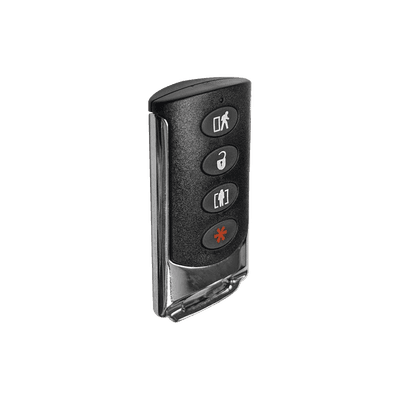 Llavero Remoto Inalámbrico 4 Botones / Uso Rudo / Armado Total/Parcial/Desarmado/Pánico / 345 MHz / Batería 5 Años / Compatible Honeywell y PRO4GLTEM