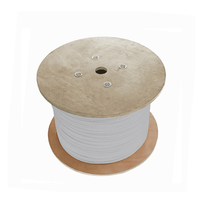 Bobina de Cable Blindado F/UTP de 4 Pares, Z-MAX, Cat6A, Soporte de Aplicaciones 10GBase-T, CM, Color Blanco, 305 Metros (1000 Pies) imagen 2