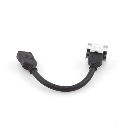 Adaptador HDMI con Pigtail Hembra-Hembra, Para Vídeo 720, 1080p, 4K UHD Compatible con Faceplates MAX Siemon de 2 Salidas, Color Blanco imagen 4