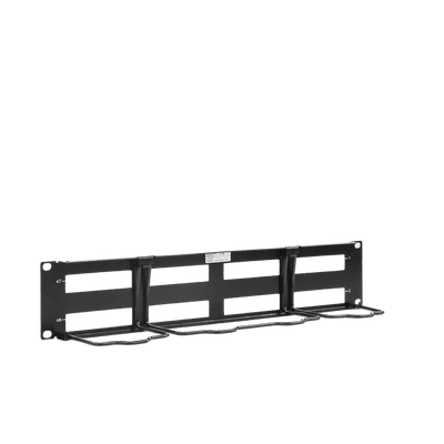 PATCH PANEL MAX VACIO ID VERTICAL UTP 48 PTOS PLANO 2U NEGRO imagen 2