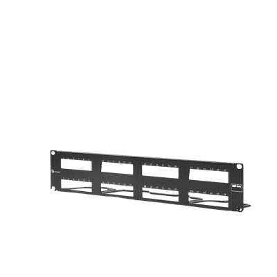PATCH PANEL MAX VACIO ID VERTICAL UTP 48 PTOS PLANO 2U NEGRO imagen 4
