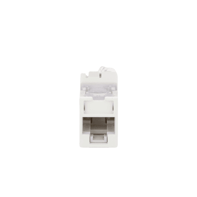 Jack Ultramax Cat6, UTP, Montaje Híbrido en Placa de Pared (Plano y Angulado), Color Blanco, Punch Down imagen 6