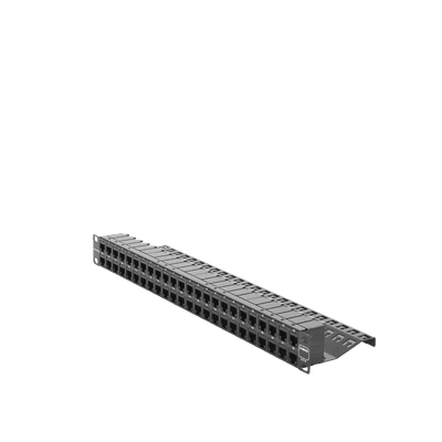Patch Panel UTP Z-MAX de 48 Puertos, Precargado con Jacks Categoría 6, Plano, 1UR imagen 3
