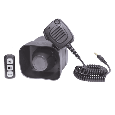 Sirena/Bocina Para Motocicleta de 30 Watts, Incluye Controlador y Microfono