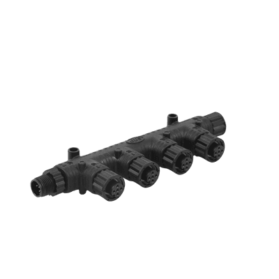 Conector NMEA 2000 de 4 Vías / Para Redes Micro-C / Baja Pérdida de Señal / Conexión de Hasta 4 Dispositivos imagen 3