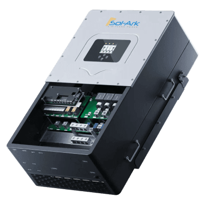 Inversor Hibrido Interactivo SOL-ARK, 60 Kw, 480 Vcc, 3 fases, IP65, Entrada de Baterías a 160-800 Vcc imagen 2