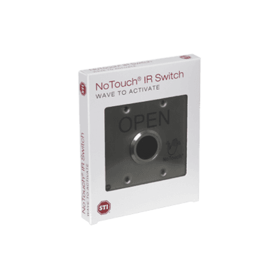 Interruptor IR NoTouch® de Acero Inoxidable, Salida Doble, ABIERTO imagen 4