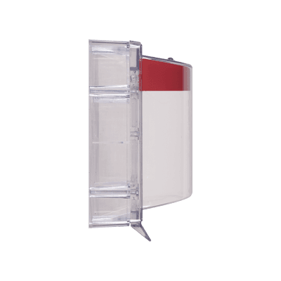 Cubierta Protectora Serie Stopper II® De Policarbonato, Con Bocina, Espaciador Transparente, Etiqueta en Español imagen 3