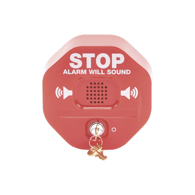 Alarma Multifunción Exit Stopper® para proteger puertas dobles (incluye contactos magnéticos) imagen 2