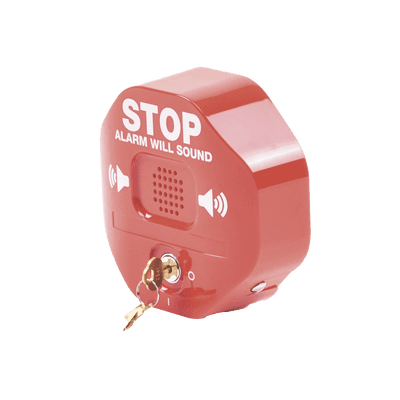 Alarma Multifunción Exit Stopper® para proteger puertas dobles (incluye contactos magnéticos) imagen 3