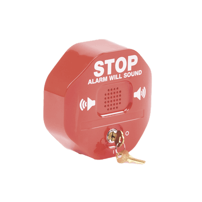 Alarma Multifunción Exit Stopper® para proteger puertas dobles (incluye contactos magnéticos) imagen 4