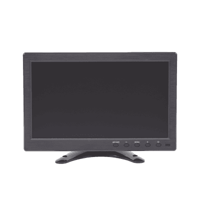 Monitor 10.1" TFT-LCD ideal para colocar en vehículos o DVR/NVR. Entradas de video HDMI, VGA y RCA (CVBS) imagen 2