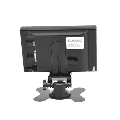 Monitor 7" TFT-LCD ideal para colocar en vehículos o DVR/NVR.  Entradas de video HDMI, VGA y RCA (CVBS) imagen 5