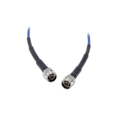 Cable Coaxial de 0.61 Metros (2 Pies), para CD-18 GHz con Conectores N Macho a N Macho.