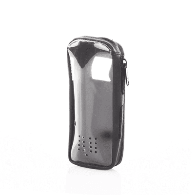 Funda de Piel Reforzada, con Frente Transparente para Serie Satelital IC-SAT100. imagen 3