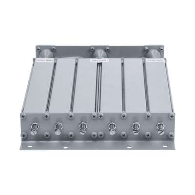 --Descontinuado--Duplexer SYSCOM para 470-490 MHz, 6 Cavidades, con BNC Hembras. imagen 3