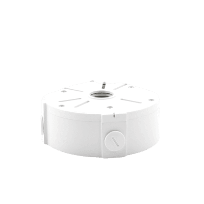 Caja de Conexiones Universal / Uso en Interior / Fabricada en Metal / Color Blanco / Uso en Bala - Domo - Turret imagen 3