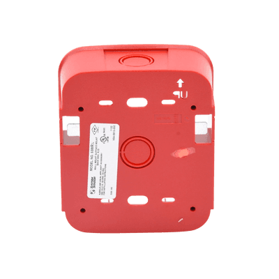 Caja de Montaje en Pared, para Sirena, Color Rojo, Nuevo Diseño Moderno y Elegante imagen 2