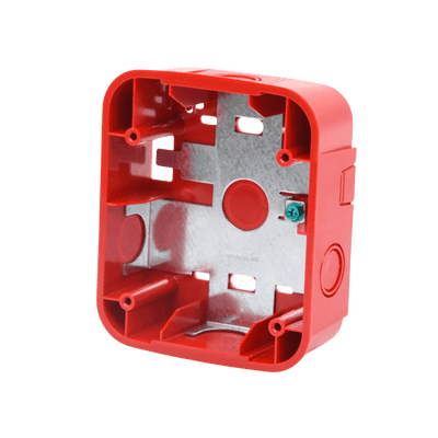 Caja de Montaje en Pared, para Sirena, Color Rojo, Nuevo Diseño Moderno y Elegante imagen 4