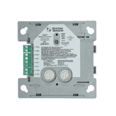 Módulo de Sincronización Inalámbrico / Compatible con Paneles Notifier, Fire-Lite, Silent Knight y Farenhyt / Incluye Baterías imagen 2