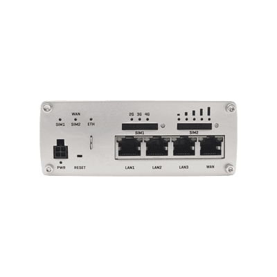 Router Industrial LTE 4.5G Cat 6 / 300 Mbps / 4 Puertos Gigabit / Doble SIM / GNSS / PoE / -40°C a 75°C imagen 5