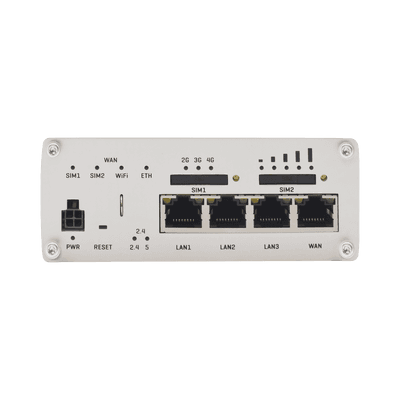 Router Industrial LTE 4.5G Cat 6 / 300 Mbps / WiFi 5 Dual Band / 4 Puertos Gigabit / Doble SIM / GNSS / PoE imagen 4