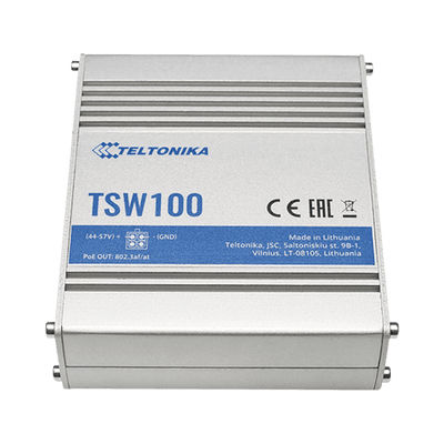 Switch Industrial No-Administrable 5 puertos Gigabit, PoE en 4 puertos 802.3af/at (120W) imagen 3