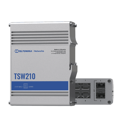 Switch Industrial No-Administrable 8 puertos Gigabit, 2 SFP 1G imagen 4