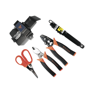 Kit de Herramientas para Terminación de Conectores de Fibra Óptica Prepulidos con Cleaver de 2 Pasos imagen 3