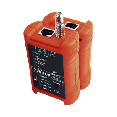 Tester Profesional para Mapeo de Cables de Red/Coaxiales imagen 3