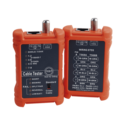 Tester Profesional para Mapeo de Cables de Red/Coaxiales imagen 5