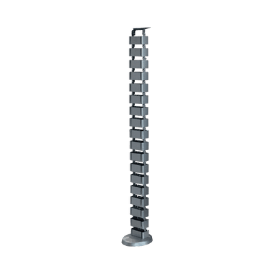 Organizador de Cables Vertical Articulado, Ideal para Llevar los Cables del Piso a Mesa o a la Cubierta del Escritorio de Manera Segura imagen 2