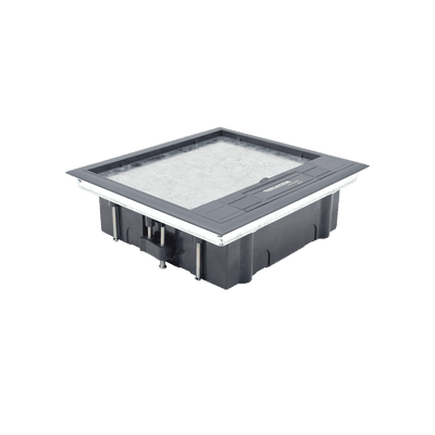 Caja de Piso para Dos Módulos Universales (Socket M2), para Alimentación Eléctrica y Redes de Datos (11000-33401) No Incluye Faceplates imagen 6