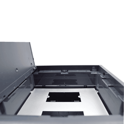 Caja de Piso para Dos Módulos Universales (Socket M2), para Alimentación Eléctrica y Redes de Datos (11000-33401) No Incluye Faceplates imagen 3