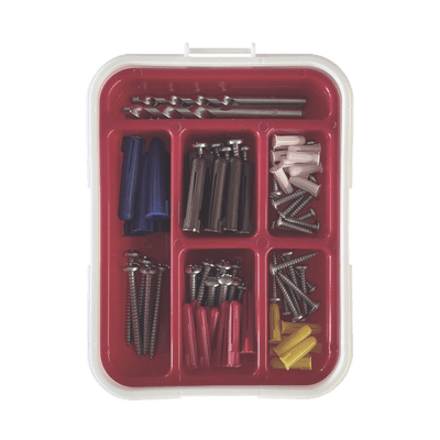 Kit para Sistemas de Fijación en Concreto, Taquetes con doble expansión y guía incluida para fácil instalación (104 piezas) imagen 2