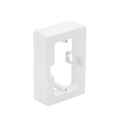 Caja Sin Fondo Universal, Color Blanco de PVC Auto Extinguible (7900-02002) imagen 4