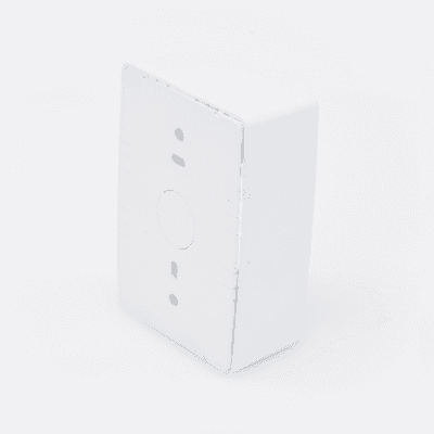 Caja de Registro Universal, Color Blanco de PVC Auto Extinguible (7902-02001) imagen 3
