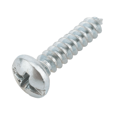 Paquete de 20 taquetes blancos  3/4" y 20 tornillos 8mm x 3/4" (1101-05002) imagen 4