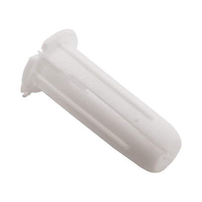Paquete de 20 taquetes blancos  3/4" y 20 tornillos 8mm x 3/4" (1101-05002) imagen 7
