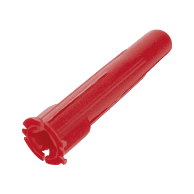 Paquete Con 10 Taquetes Rojos de 1/4" y 10 tornillos 10 x 1 1/2" (4.82 x 38 mm) (1103-05002) imagen 5