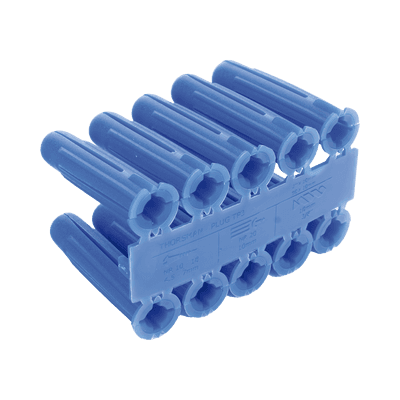 Taquete azul 3/8" para tornillo 12mm x 2" (100pzs) (1105-05100) imagen 3