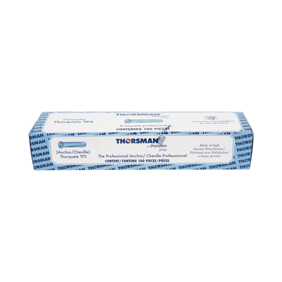 Taquete azul 3/8" para tornillo 12mm x 2" (100pzs) (1105-05100) imagen 4