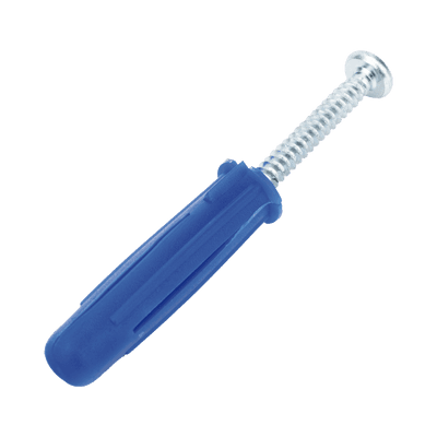Taquete azul 3/8" para tornillo 12mm x 2" (100pzs) (1105-05100) imagen 5