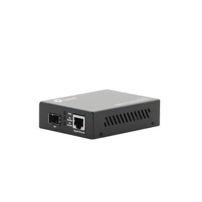 Convertidor Fibra Óptica Monomodo o Multimodo / 1 Puerto SFP 1000 Mbps / 1 Puerto RJ45 10/100/1000 Mbps / Plug and Play imagen 2