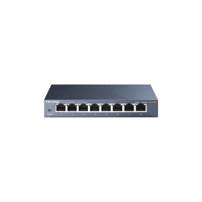 Switch Gigabit no administrable de 8 puertos 10/100/1000 Mbps imagen 2