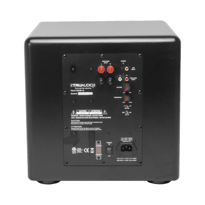 Subwoofer compacto de 12 in |  2 radiadores pasivos | amplificador interno de 350W imagen 4